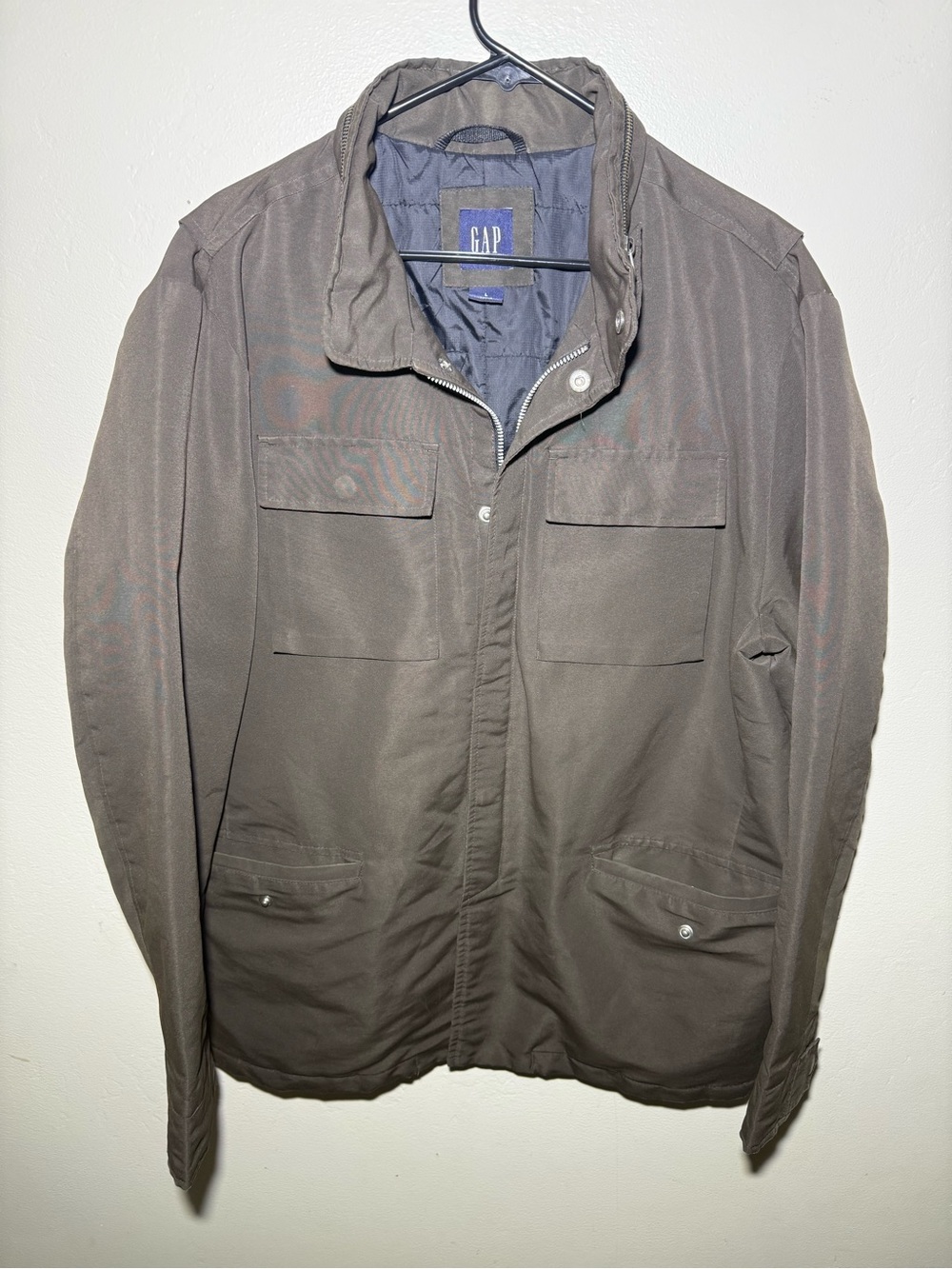 GAP Men's Olive Brown Military Field Jacket